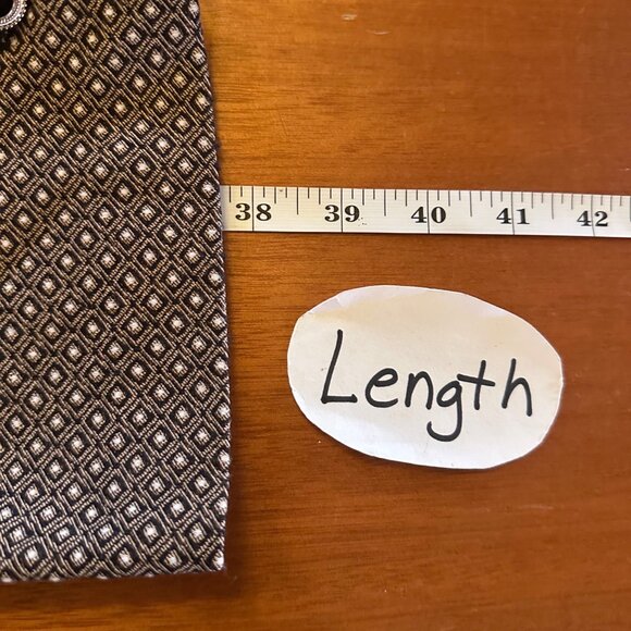 Chicos Brown Diamond-Pattern Stretch Pull-On Pants With Button Detail - Picture 5 of 9